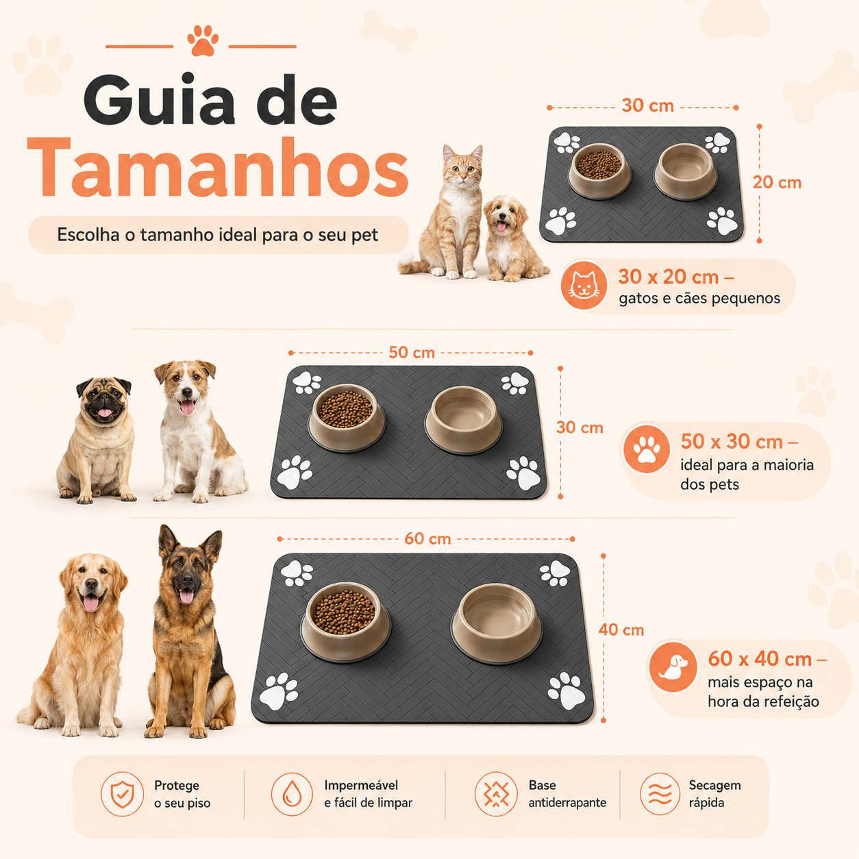 Tapete CatClean Antibagunça para Gatos