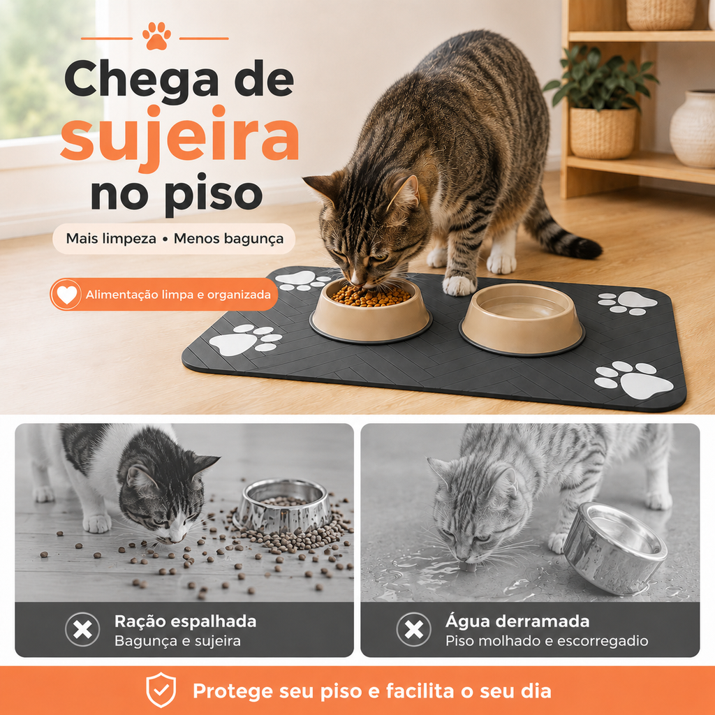 Tapete CatClean Antibagunça para Gatos